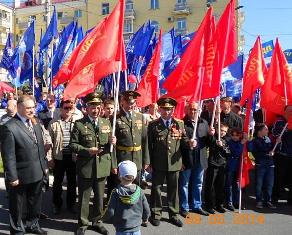 Брянская "РОДИНА" приняла участие в Параде Поколений 9 мая