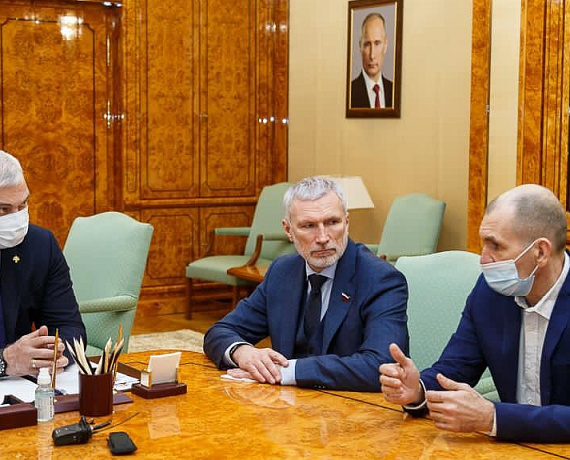 Алексей Журавлев и Максим Шугалей встретились с главой Республики Коми