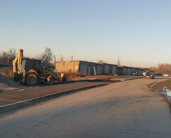 Новосибирские депутаты-родинцы добились обустройства тротуара