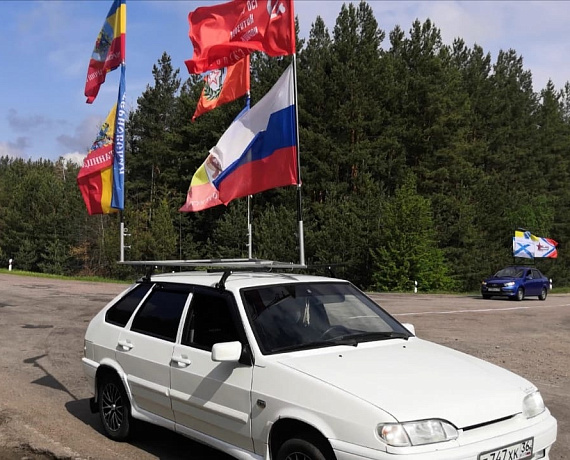 Воронежские и тамбовские соратники провели автопробег памяти