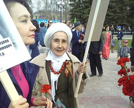Партийцы Кармаскалинского района Башкирии провели памятную акцию в честь Дня Победы