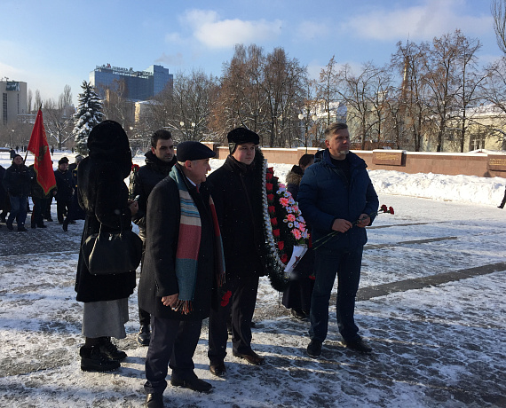 Партийцы приняли участие в акции, посвященной 75-й годовщине освобождения Воронежа