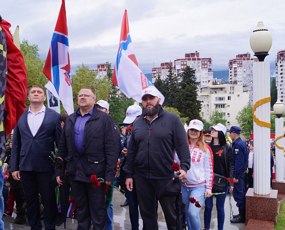 Сочинские соратники приняли участие в митинге памяти героев Великой Отечественной войны 