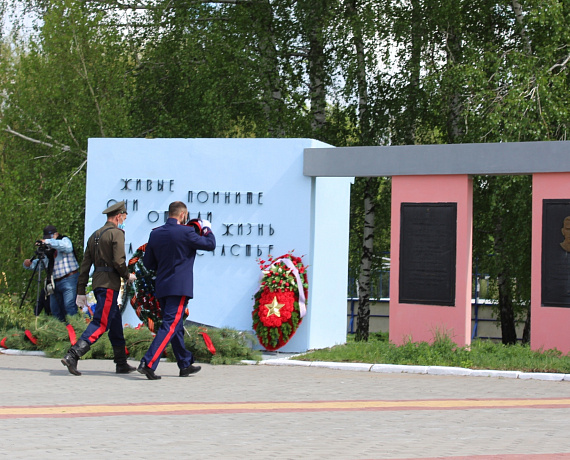 Воронежские соратники приняли участие в памятном митинге в Терновском районе