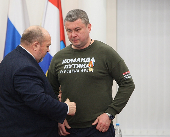 Валерий Барсук удостоен награды за помощь участникам СВО