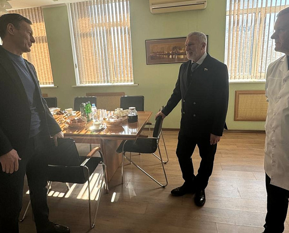 Алексей Журавлев приехал на Тамбовский хлебокомбинат