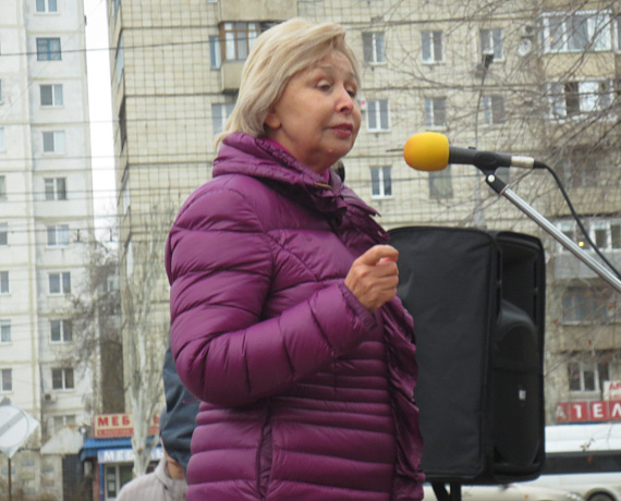 Латышевская призвала жителей Волгограда защищать свои права