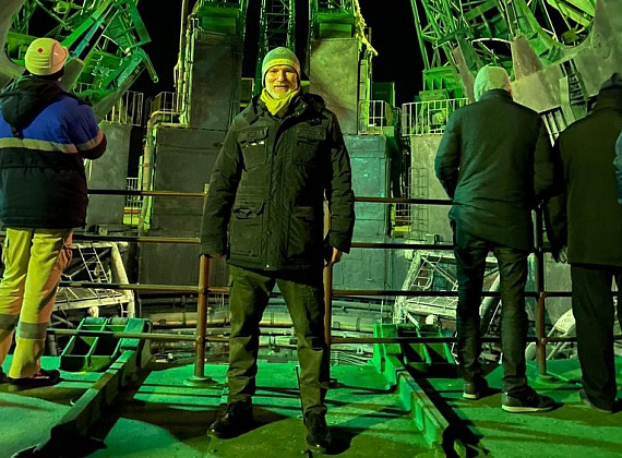Рабочий визит Алексея Журавлева в Байконур (06-07.02.2020)