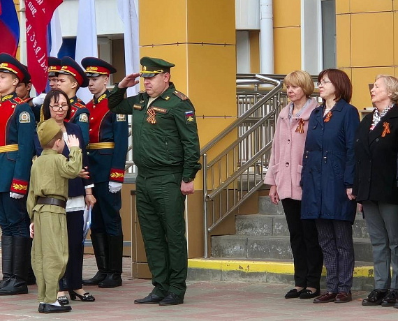 Елена Леонова посетила парад дошкольников в тамбовском детсаду "Жемчужинка"