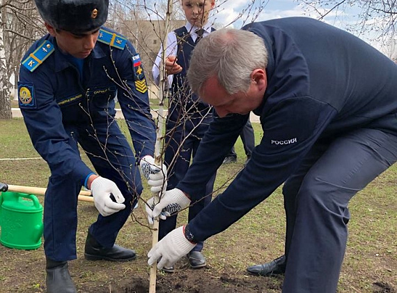 Рабочий визит Алексея Журавлева в составе делегации Дмитрия Рогозина в г. Борисоглебск Воронежской области, 13.04.2019