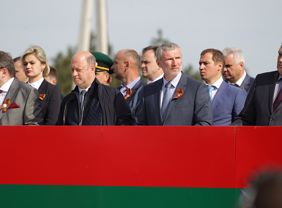 Визит российской делегации во главе с Рогозиным в ПМР, 9 мая 2014 г.