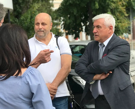 Радинович совершил рабочую поездку в Ольховатский район Воронежской области