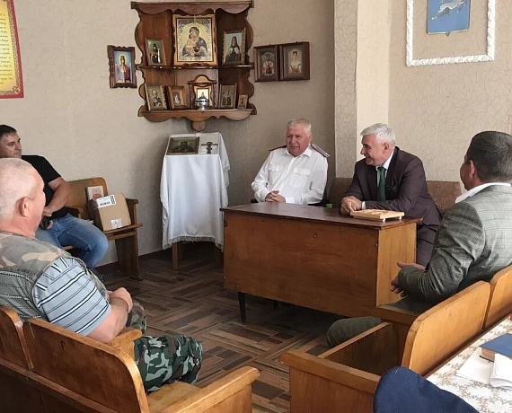 Казаки Воронежской области поддержали программу партии "РОДИНА"