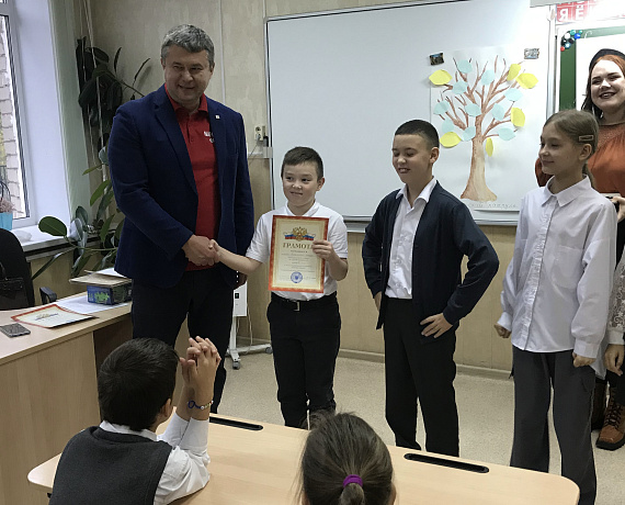 Валерий Барсук принял участие в проведении эколого-патриотической викторины "Защитники природы"