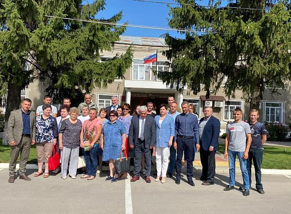 Рабочий визит Алексея Журавлева в Воронежскую область 05-06.09.2020 г.
