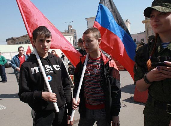 Автопробег "Мир! Труд! Новороссия!" 1 мая 2014 г.