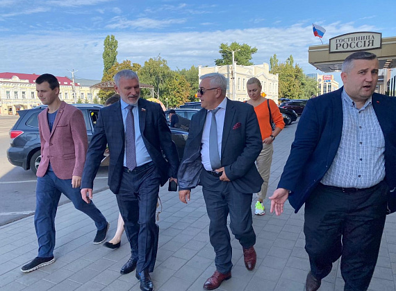 Рабочий визит Алексея Журавлева в Воронежскую область 05-06.09.2020 г.