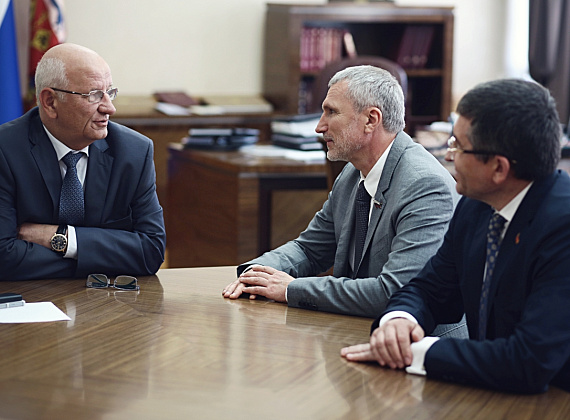 Рабочий визит Алексея Журавлёва в Оренбургскую область, 07.09.2015