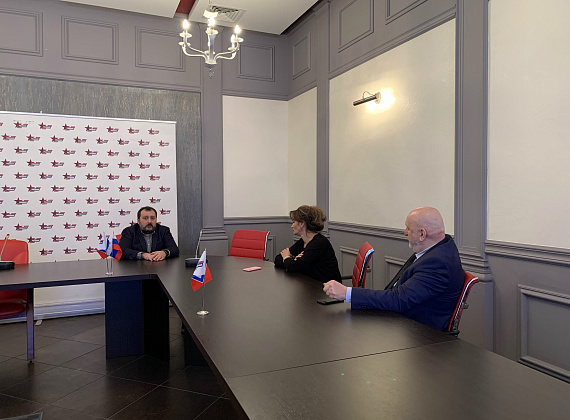 В Исполкоме прошла встреча с президентом ФНКА АзерРос, 12.11.2020