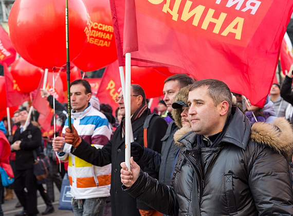 Партия "РОДИНА" - на акции "Мы едины!", 04.11.2014 (2 часть)