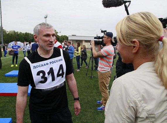 Алексей Журавлёв сдаёт нормы ГТО, 20.06.2015