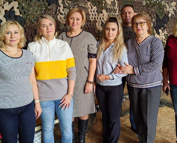 Тамбовские соратники приняли участие в плетении маскировочных сетей