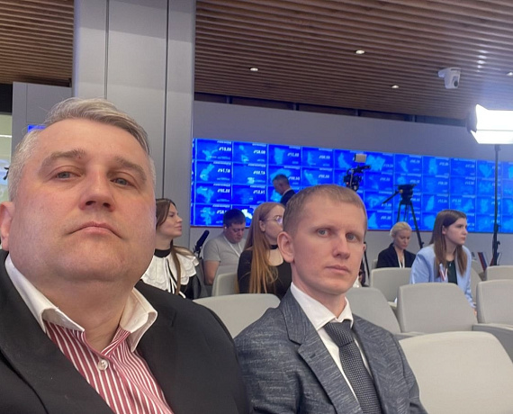 Алексей Рылеев и Михаил Белоусов приняли участие в работе Инфоцентра ЦИК
