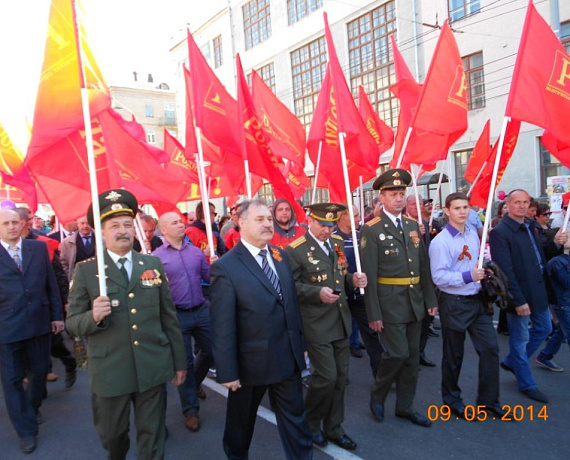 Брянская "РОДИНА" приняла участие в Параде Поколений 9 мая