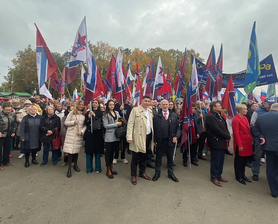Алексей Журавлев на митинге в Кирове: Один народ, одна страна, одна победа!
