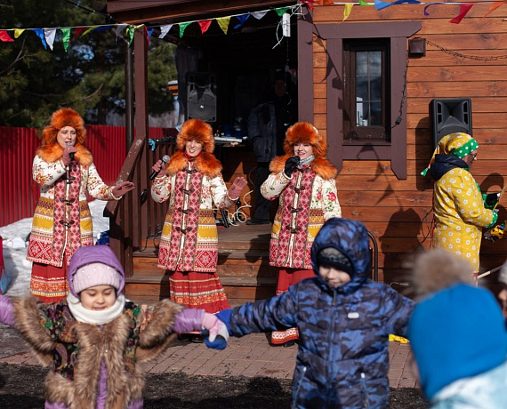 МАСЛЕНИЦА ПОДМОСКОВНОЙ "РОДИНЫ"