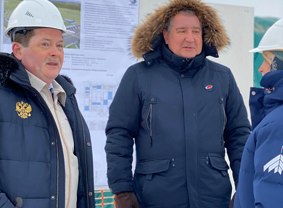 Рабочий визит Алексея Журавлева на космодром "Восточный", 16.12.2019