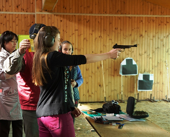 Патриоты приняли участие в соревнованиях по пластунскому многоборью