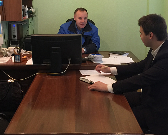 Помощники депутата Госдумы Алексея Журавлева посетили ряд предприятий Коминтерновского района г. Воронежа