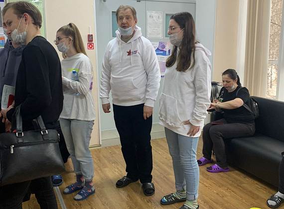 Всероссийская акция партии "РОДИНА" по сбору донорской крови "Доноры Родины"