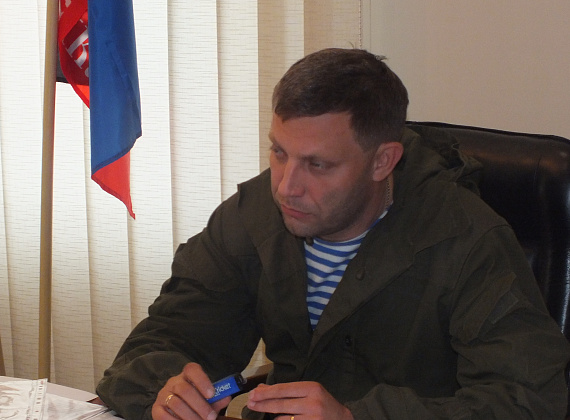 Алексей Журавлёв встретился с премьерами ЛНР и ДНР, 22 сентября 2014 г.