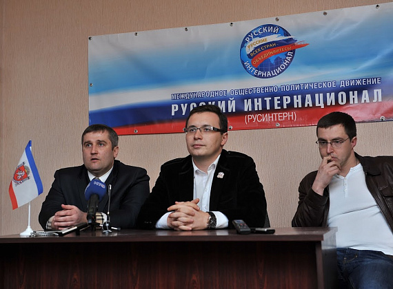 Пресс-конференция Русинтерна в Севастополе, 6 марта 2014 г.