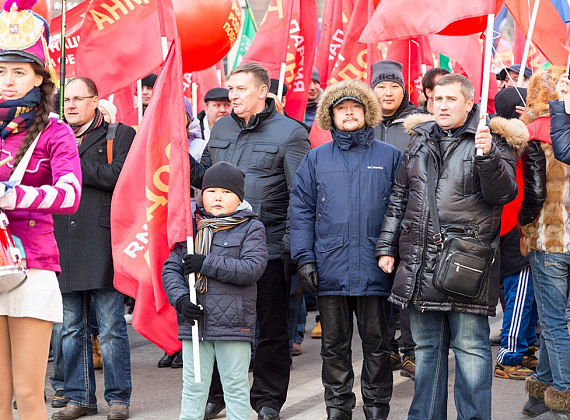 Партия "РОДИНА" - на акции "Мы едины!", 04.11.2014 (2 часть)