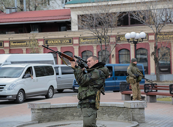 Делегация партии "РОДИНА" в Новороссии, 02.11.2014