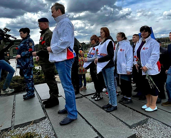 Подмосковная "РОДИНА" провела автопробег, посвященный 77-й годовщине Великой Победы