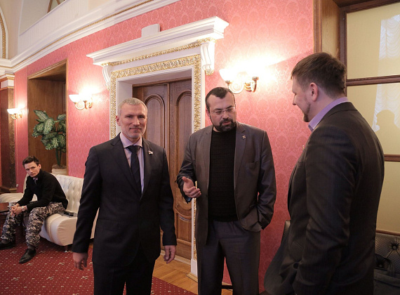 Визит Алексея Журавлёва на Донбасс, 27.02-01.03.2015