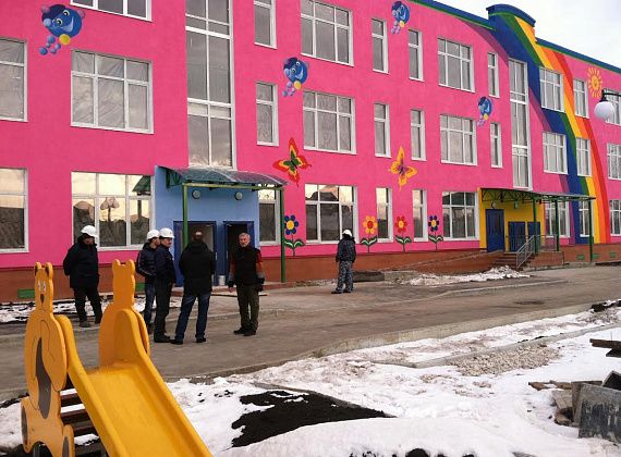 Алексей Журавлёв инспектирует строящиеся соцобъекты в ПМР, 04.01.2015 (часть 1)