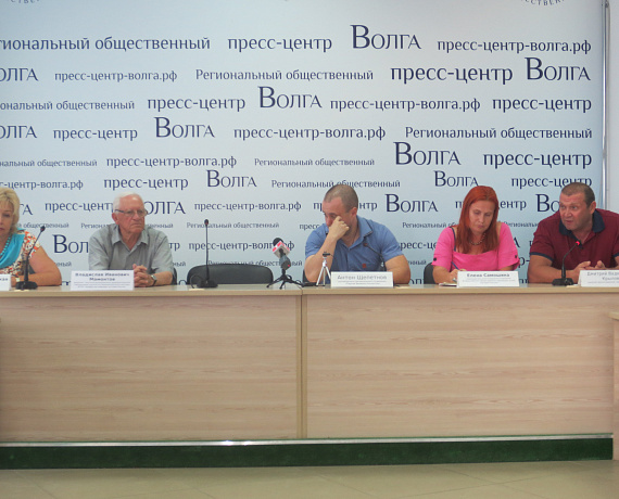 Волгоградские социал-патриоты провели пресс-конференцию