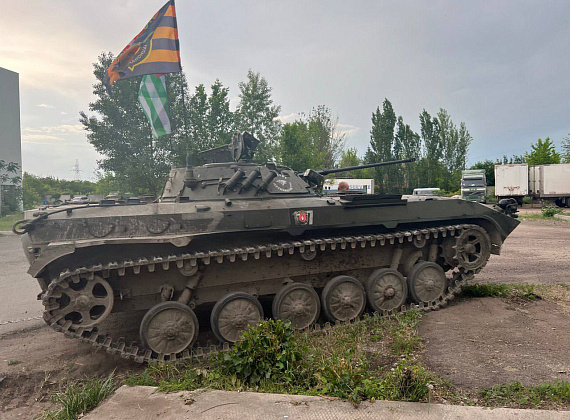 Визит Алексея Журавлева в зону проведения специальной военной операции (июнь 2022)