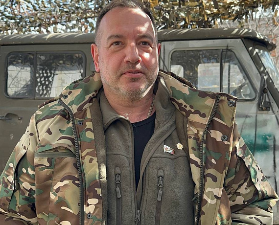 Алексей Журавлев посетил расположение отряда БАРС 11