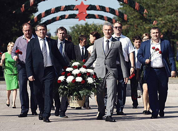 Рабочий визит Алексея Журавлёва в Оренбургскую область, 07.09.2015