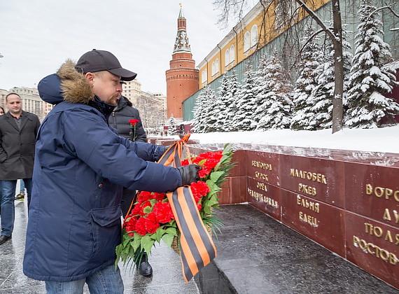 Партия "РОДИНА" почтила память погибших за Воронеж, 25.01.2015
