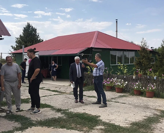 Любомир Радинович посетил Каменский район Воронежской области
