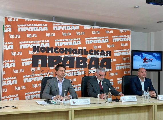 Пресс-конференция Алексея Журавлева в "Комсомольской правде" (Санкт-Петербург, 31.05.2021)