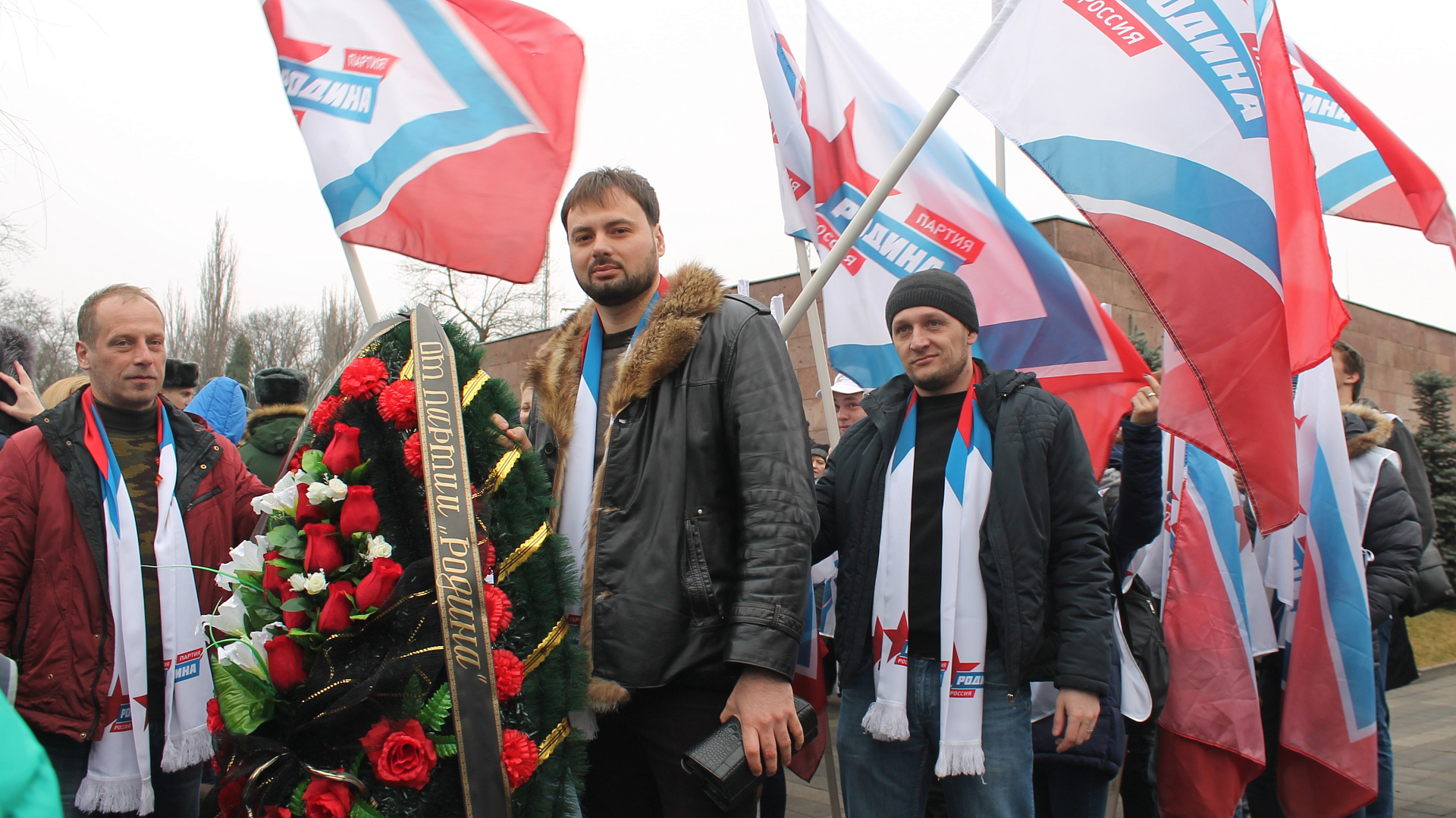 Краснодарская "РОДИНА" приняла участие в мероприятиях, посвященных Дню защитника Отечества
