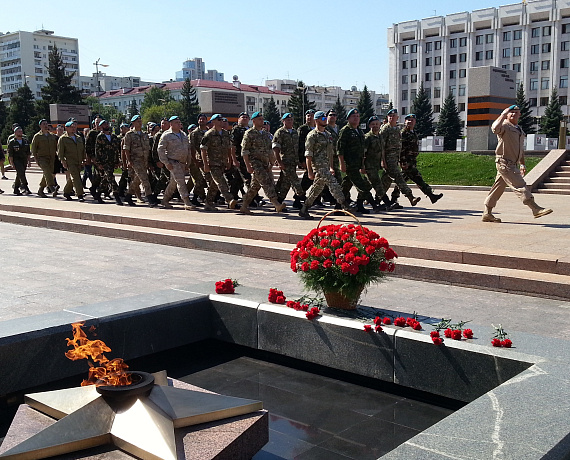 Самарская "РОДИНА" приняла участие в мероприятиях ко Дню Воздушно-десантных войск